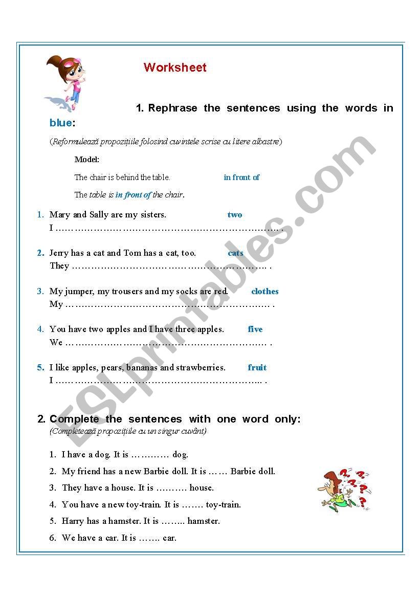 vocabulary worksheet worksheet