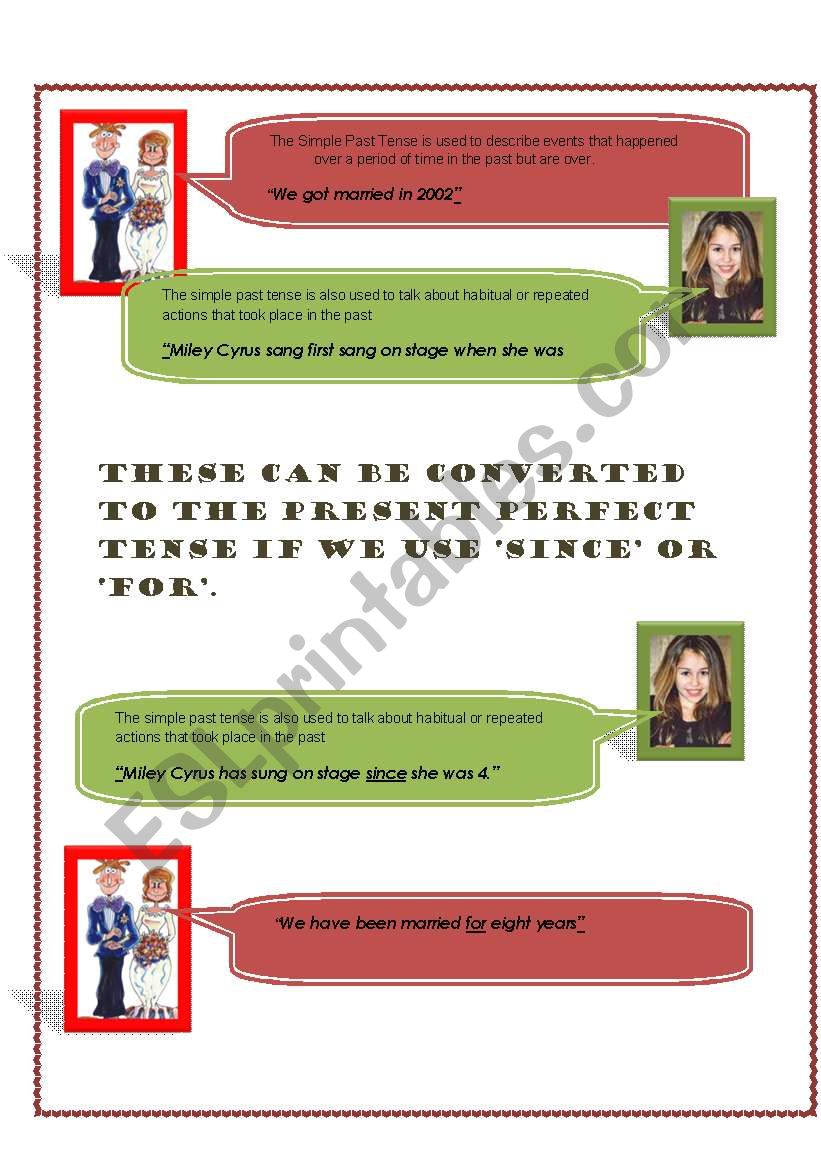 2 Present Perfect Past simple worksheet