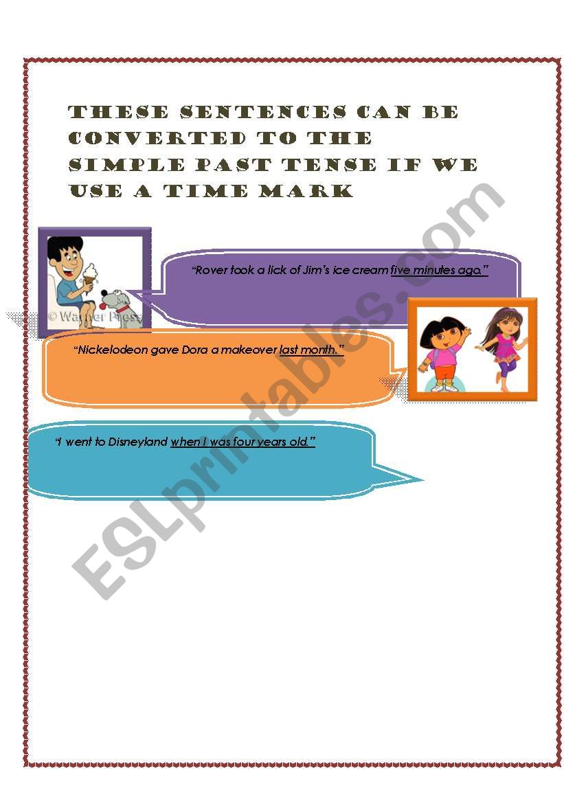 3 Present Perfect Past Simple worksheet