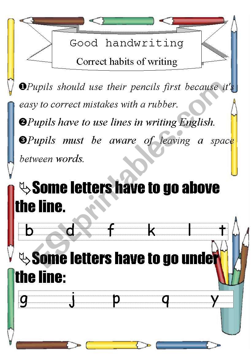 how to improve your handwriting