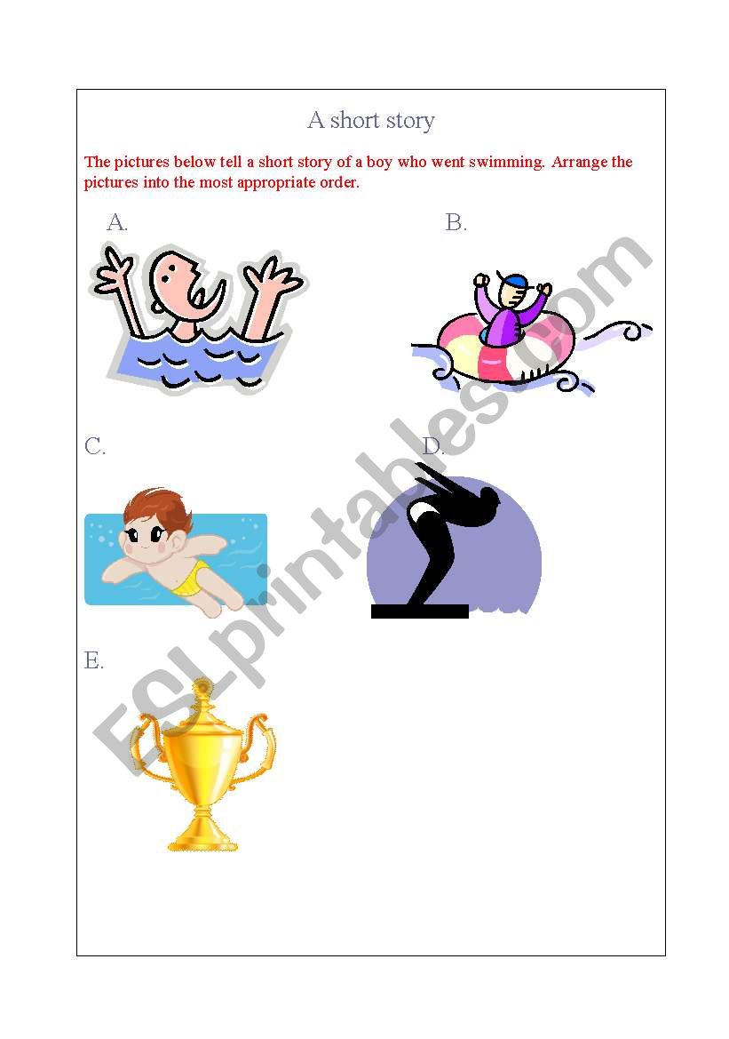 Short story worksheet