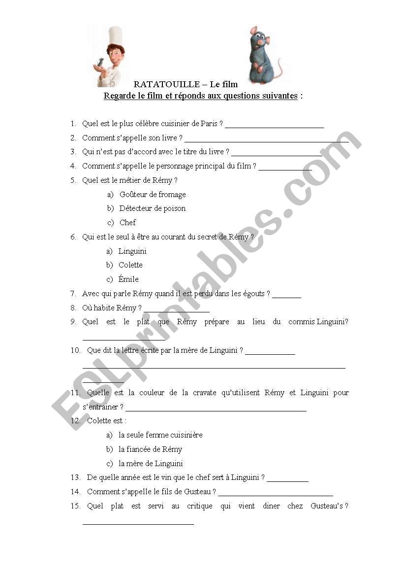 ratatui-french worksheet