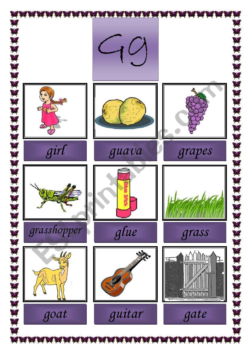 my first picture dictionary (G)