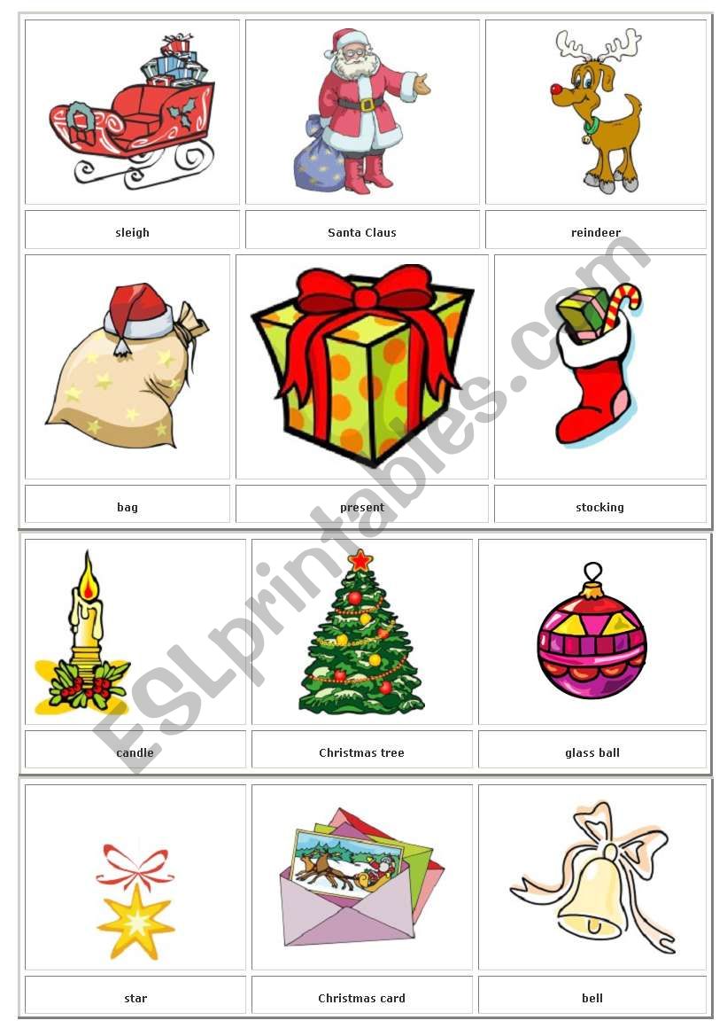 Christmas worksheet