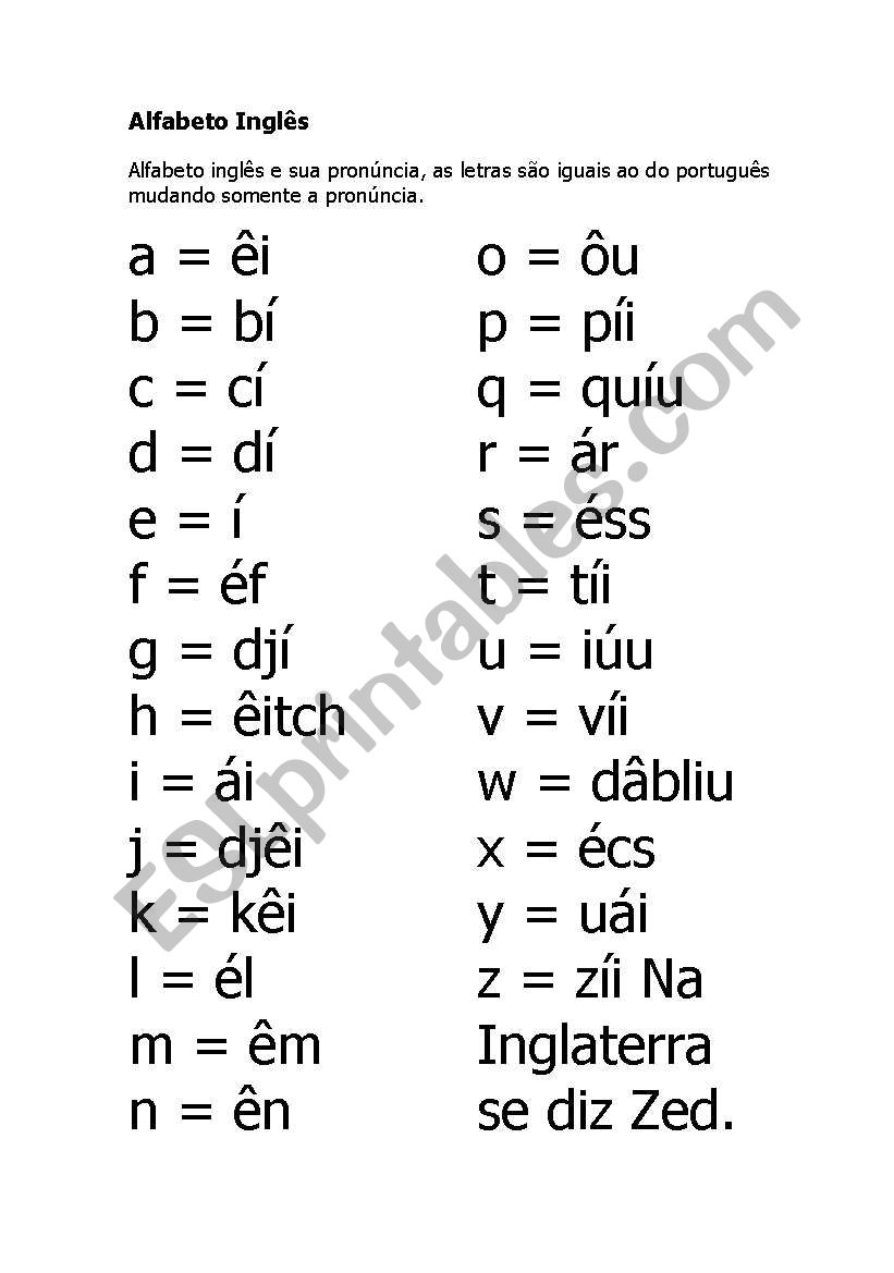 The alphabet / colors worksheet