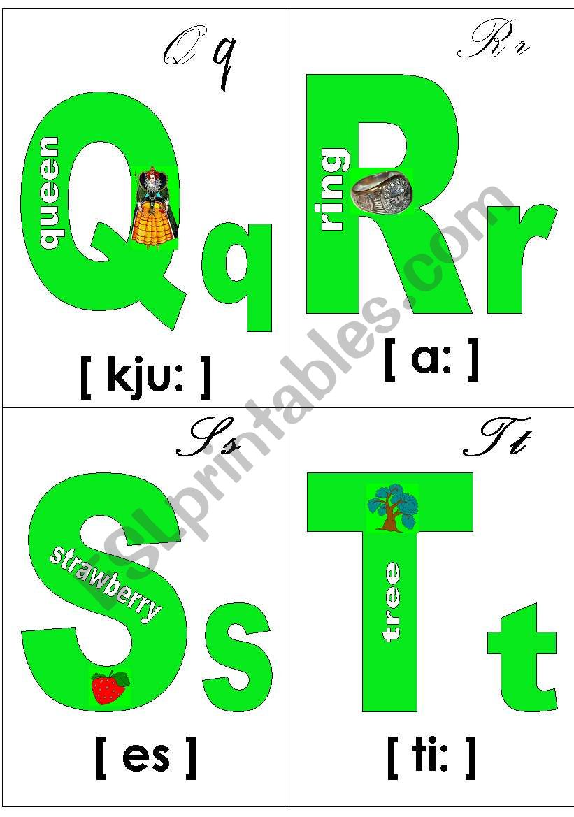 Alphabet worksheet