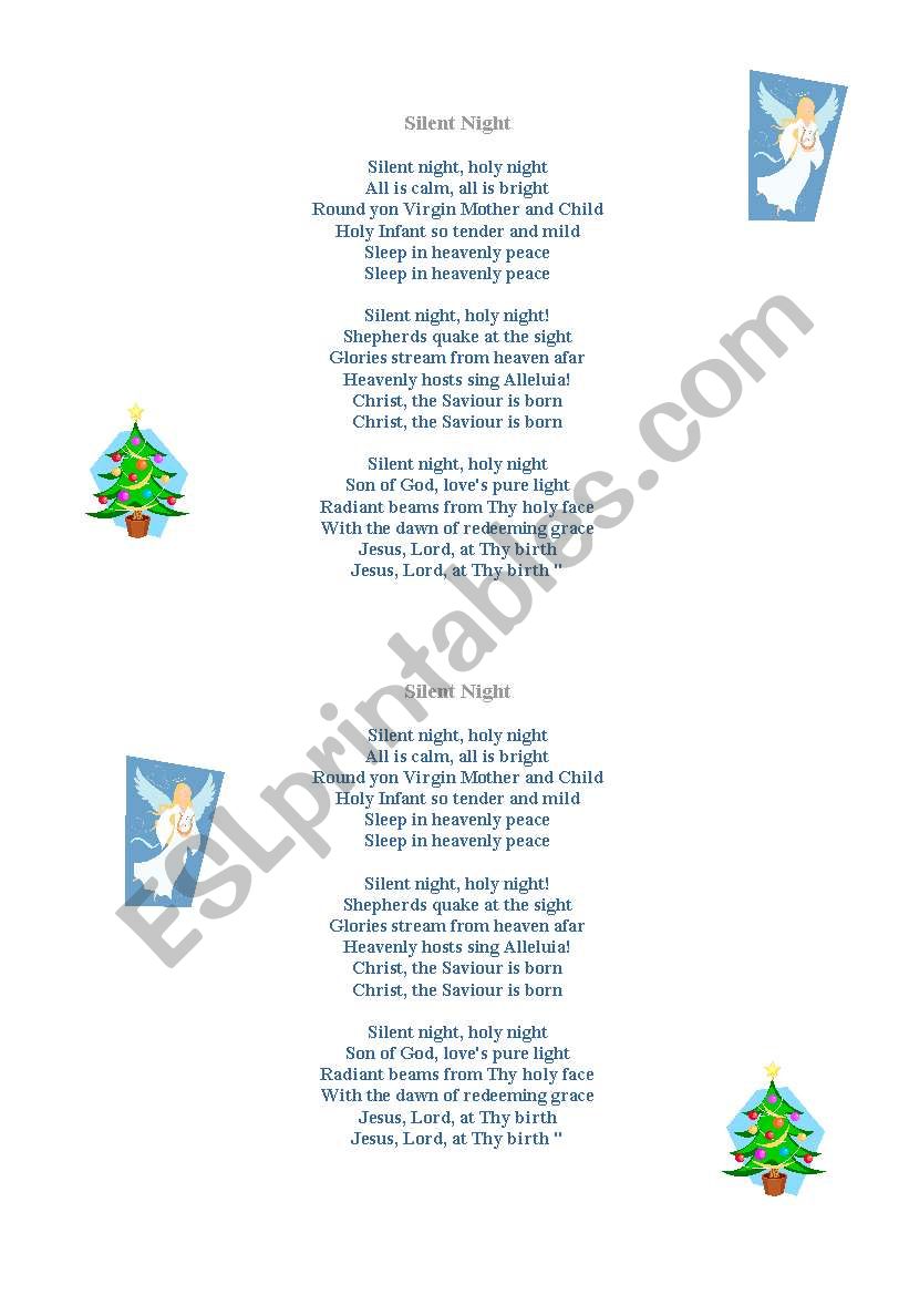 Christmas Carol worksheet