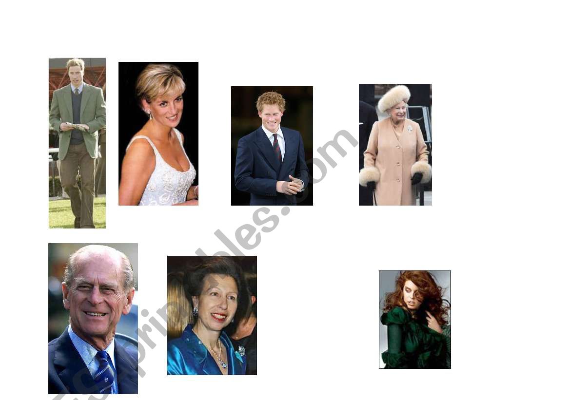 who is who game- the british royal family (part 3)