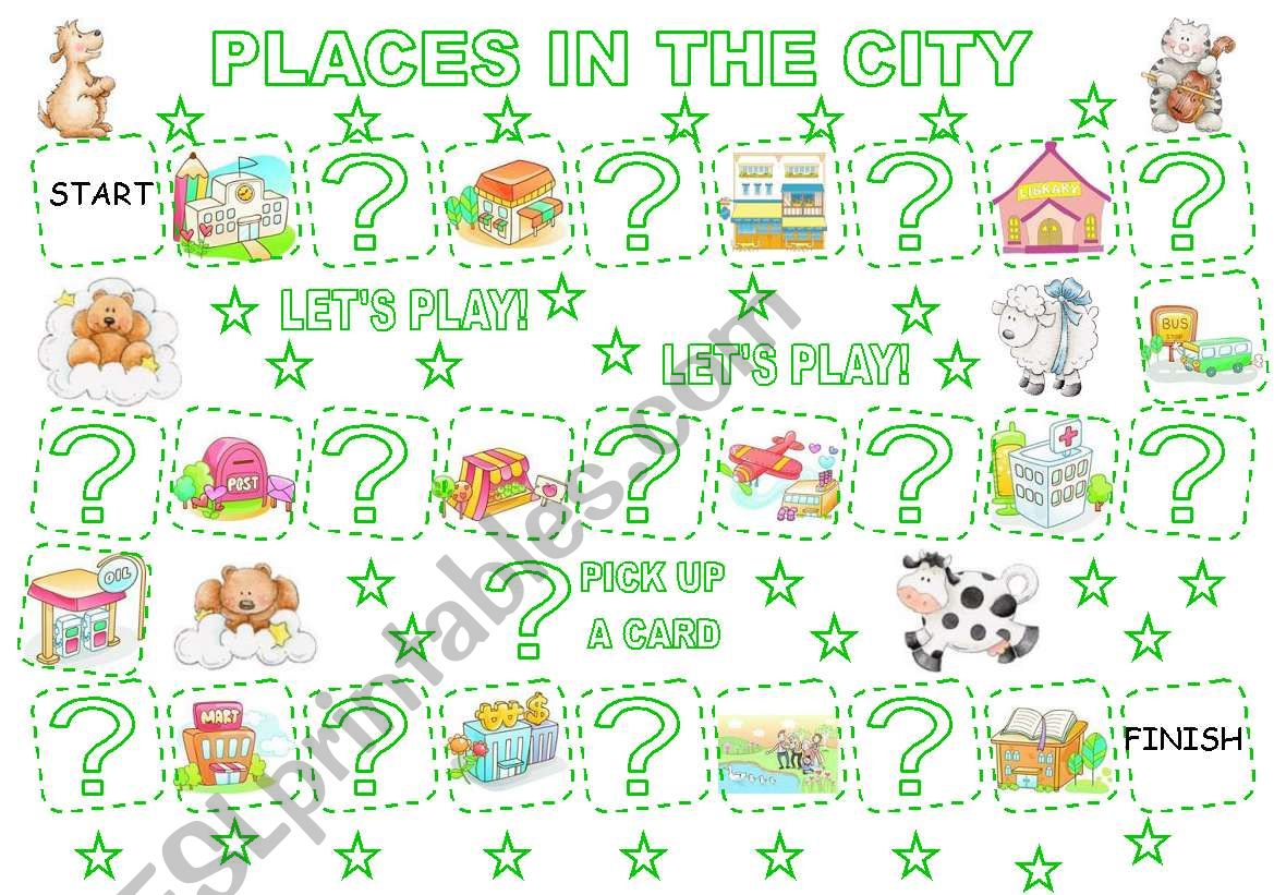 PLACES IN THE CITY - BOARD GAME (1)