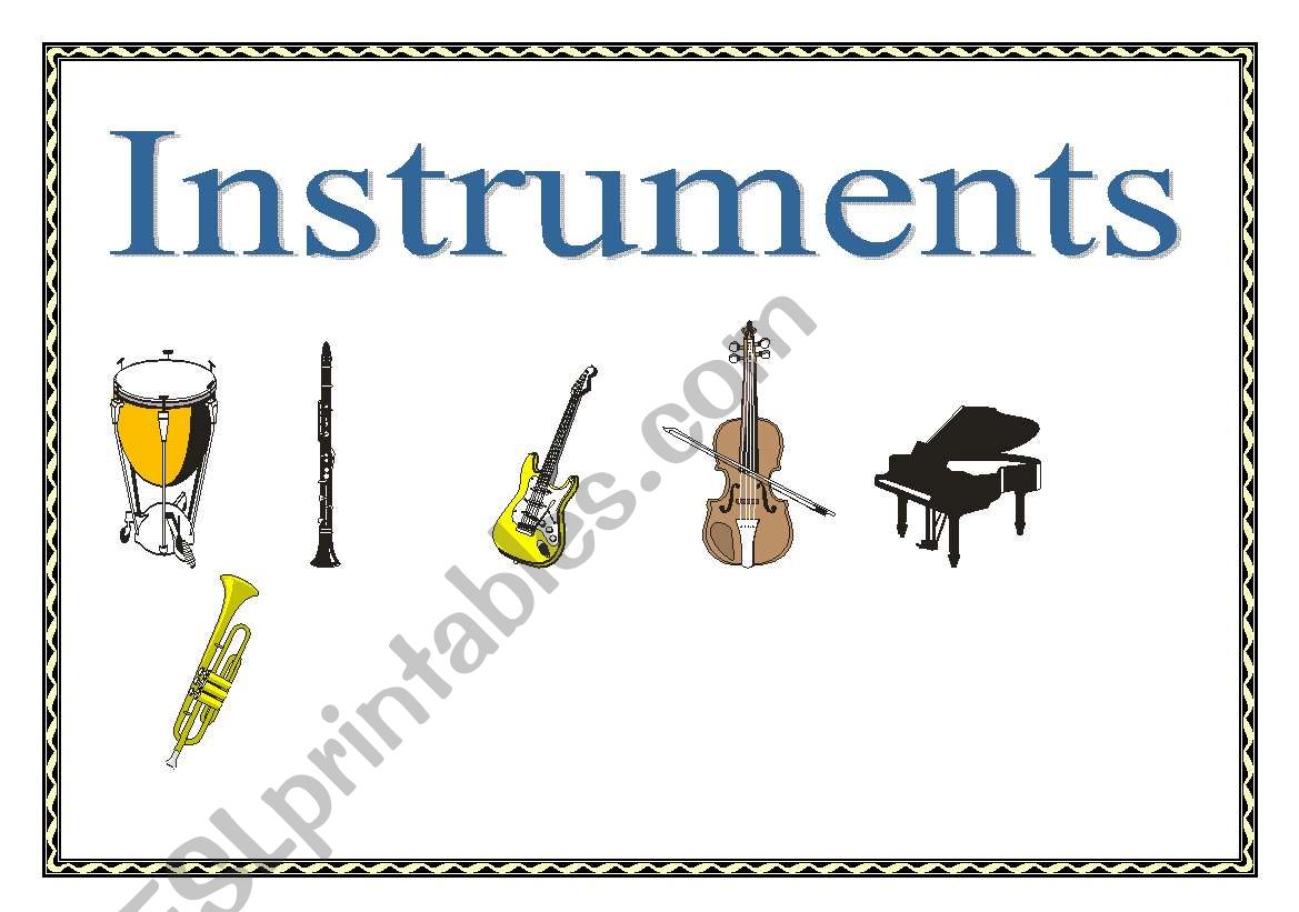 music worksheet