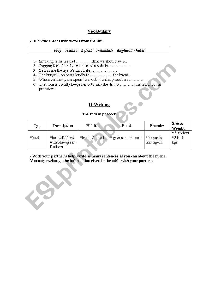 information gap 2 worksheet