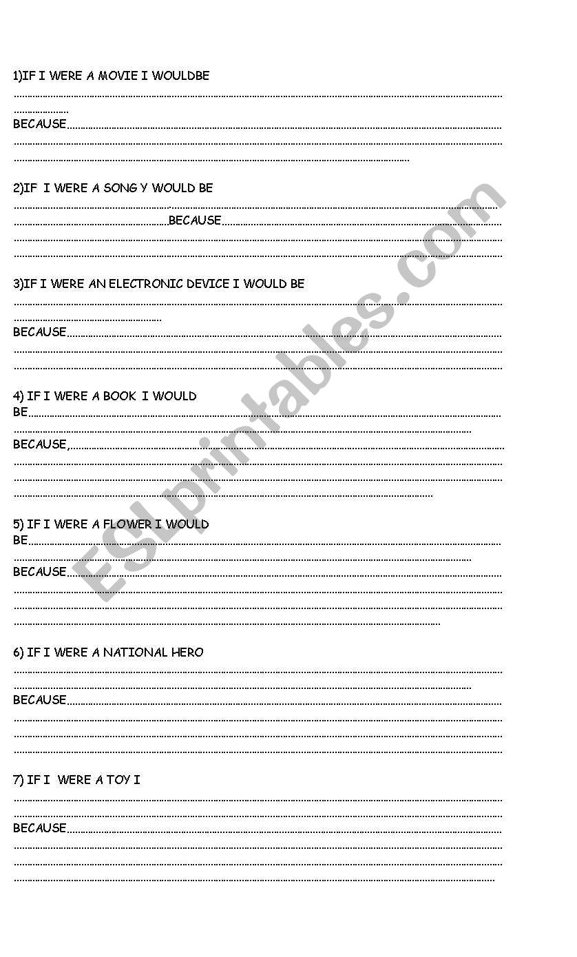 2 Conditional worksheet