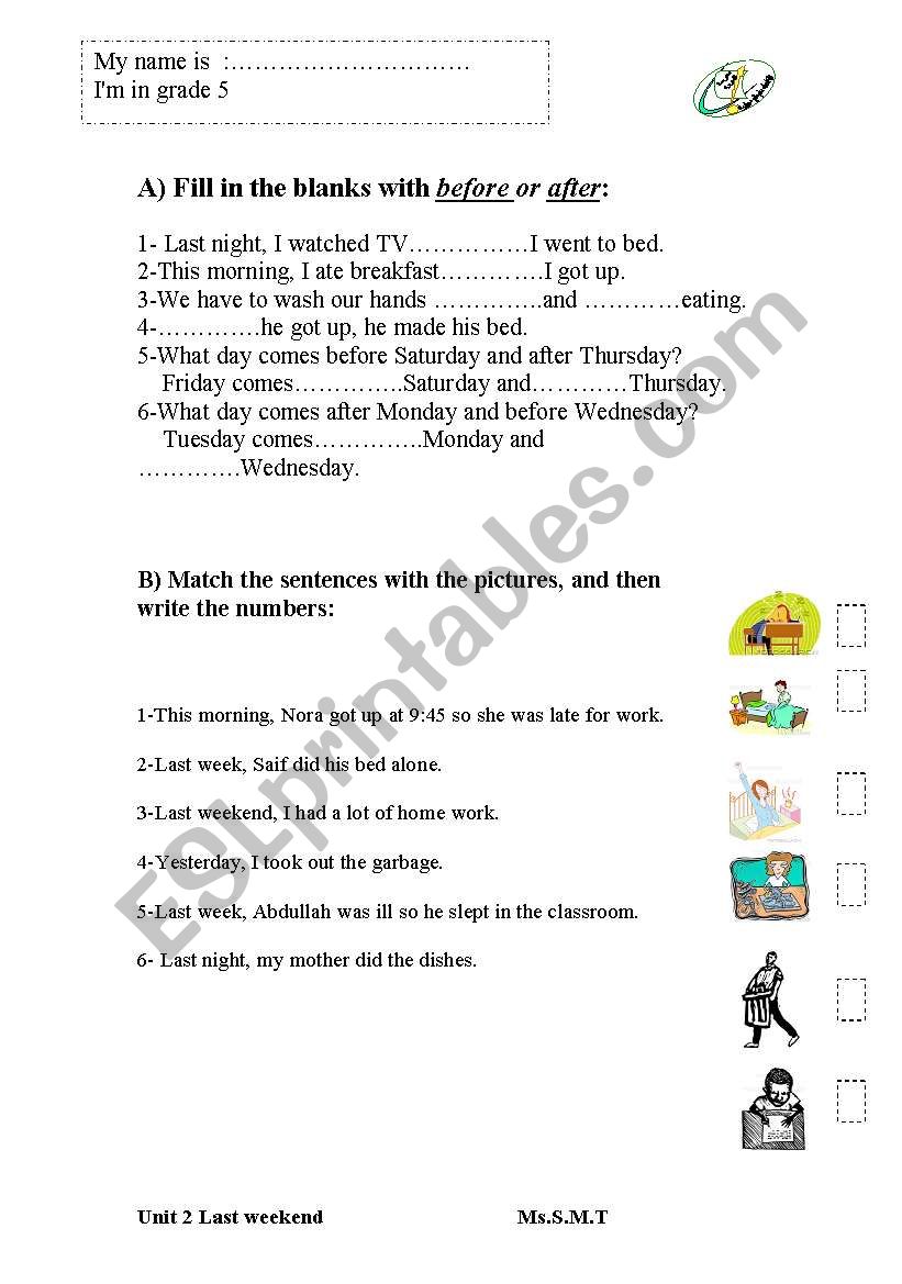 Work sheet worksheet