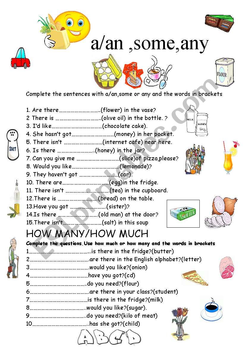 Some any worksheet for kids. Some any упражнения Worksheets. A an some Worksheets 5 класс. Some any much many exercises for children. There is are some any упражнения.