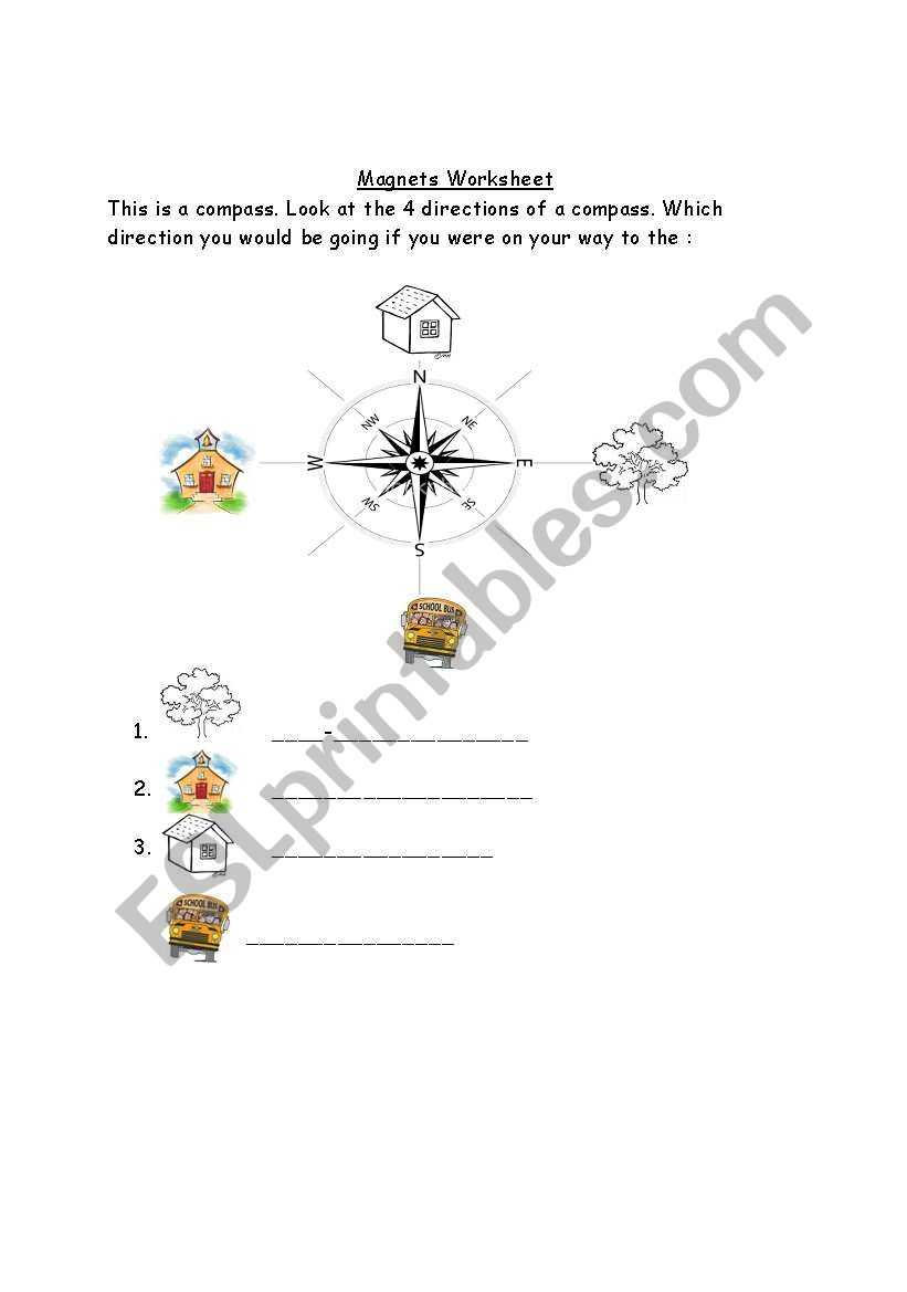 compass worksheet