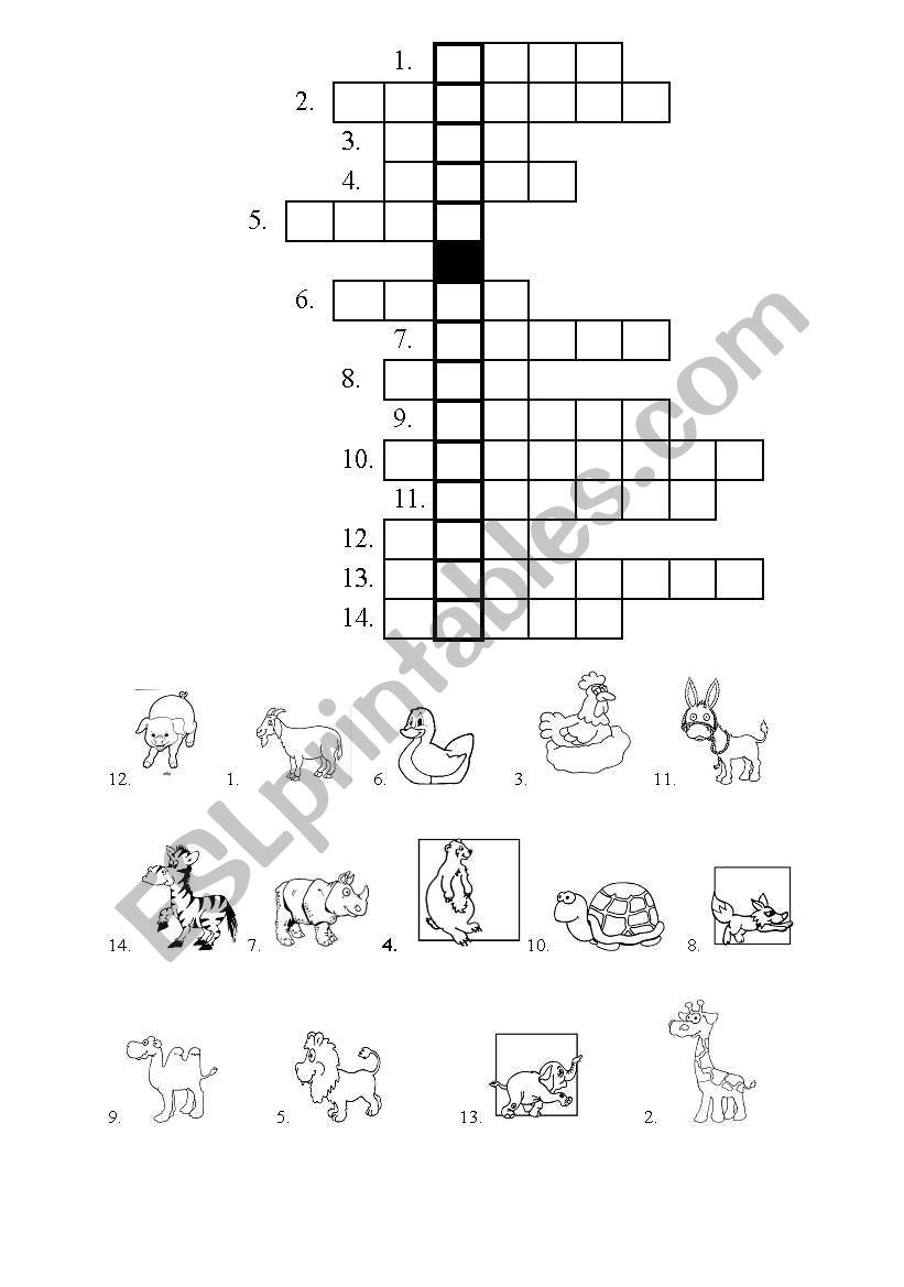 green crocodile worksheet