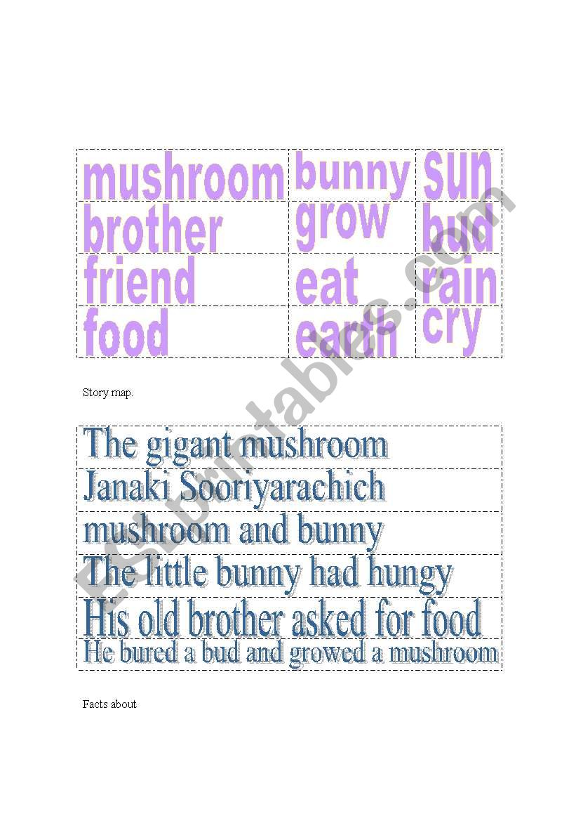 Stoy map worksheet