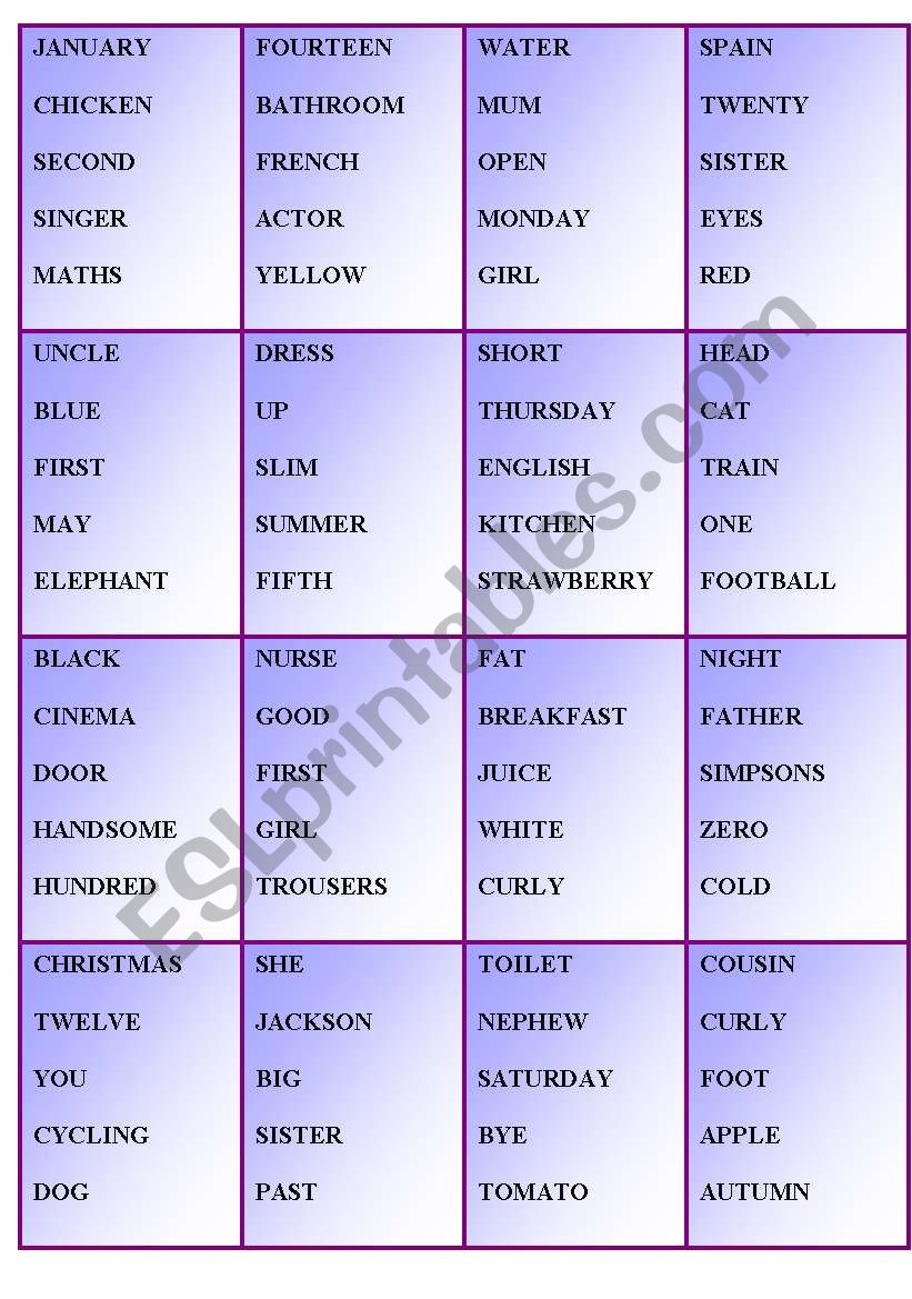 PASSWORD LEVEL 1 worksheet