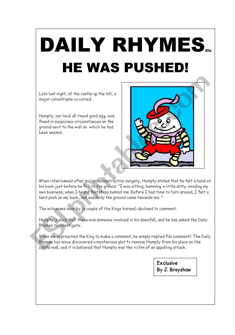 viewpoints worksheet