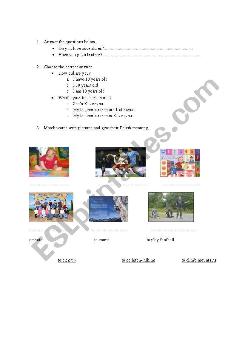exercises 2 worksheet