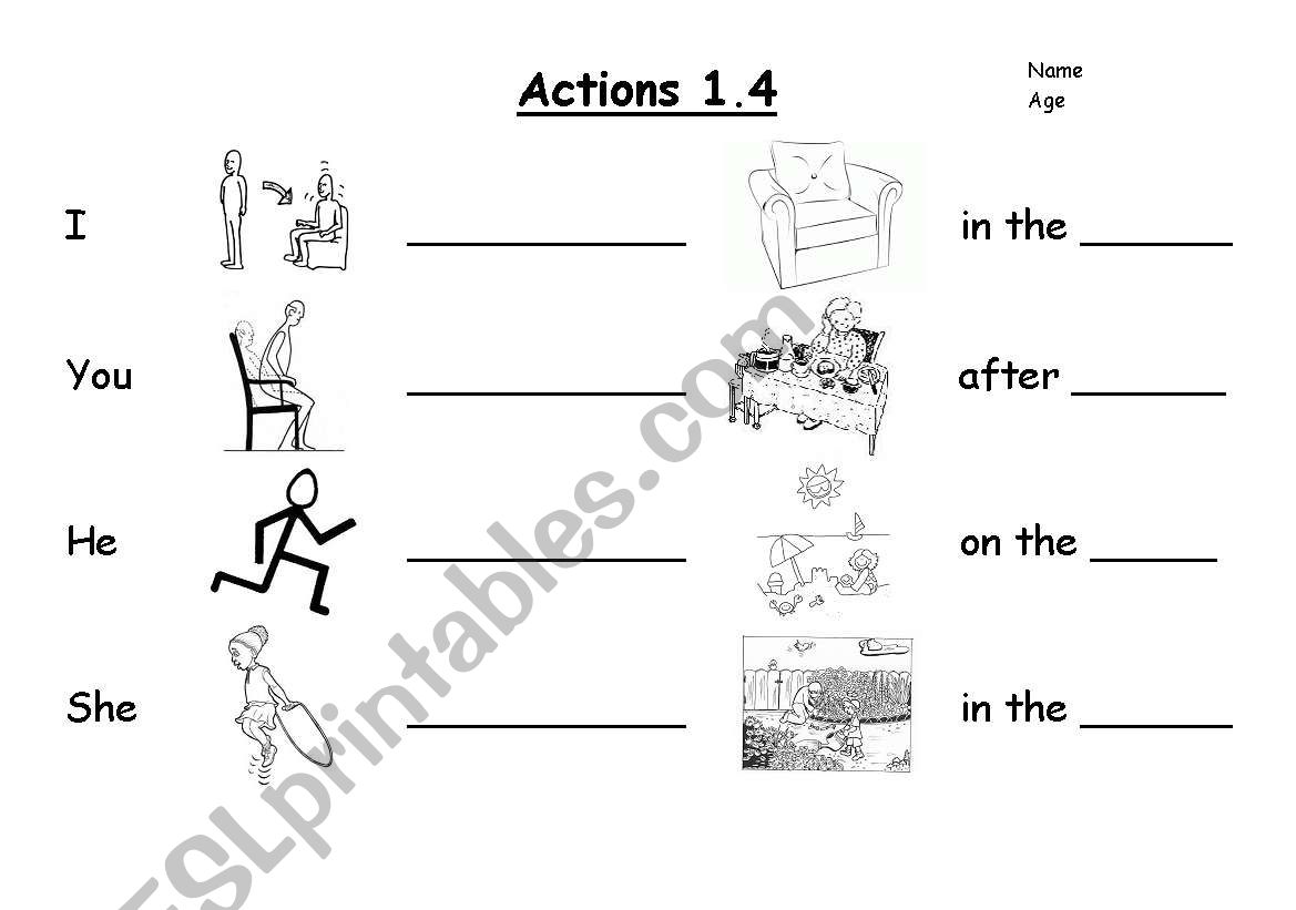 Present Simple and basic actions - part 4