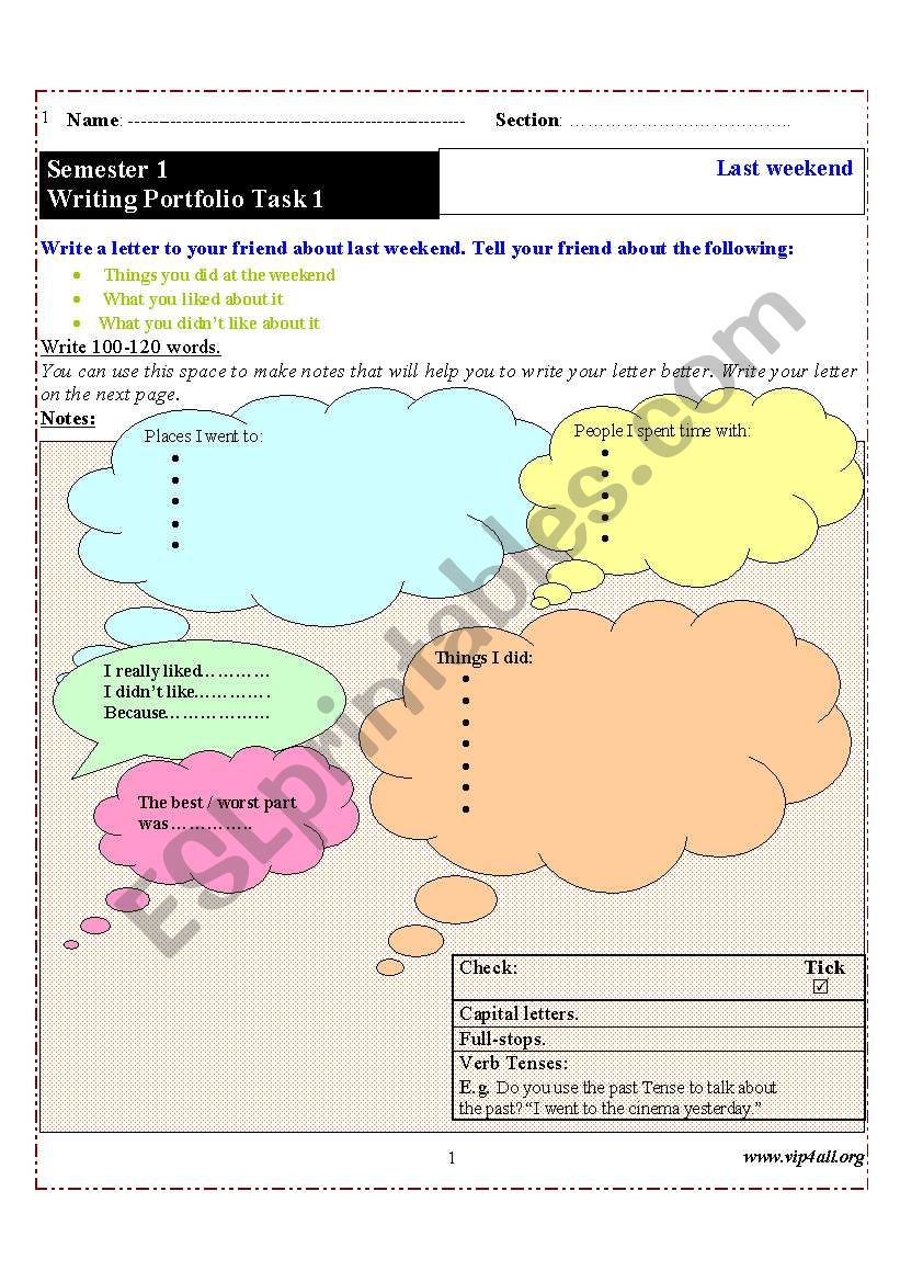 Writing about Habits in the Past