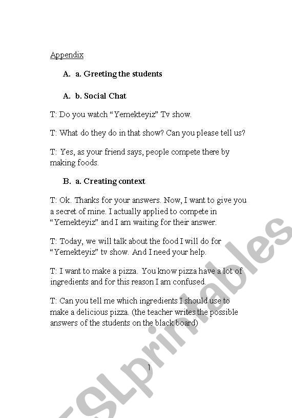 lesson plan worksheet