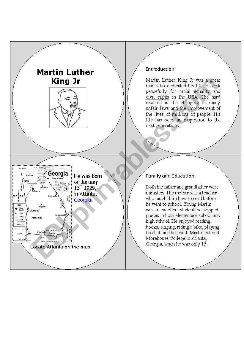 MLK worksheet