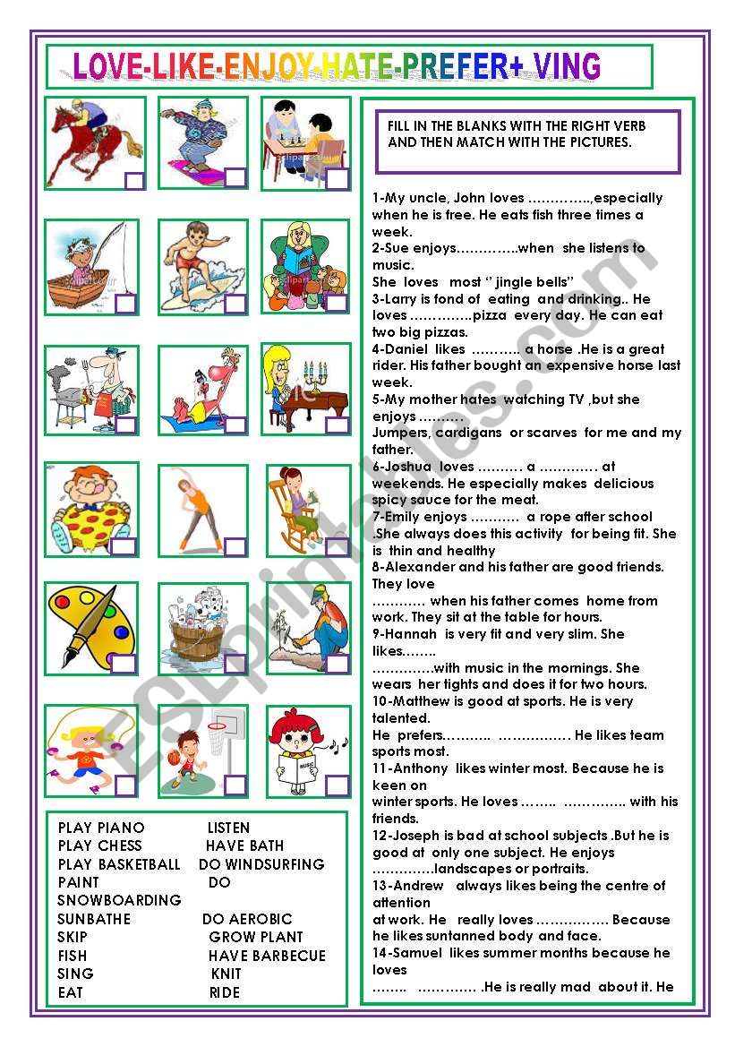 love-like-enjoy-hate-prefer-ving-esl-worksheet-by-nivida