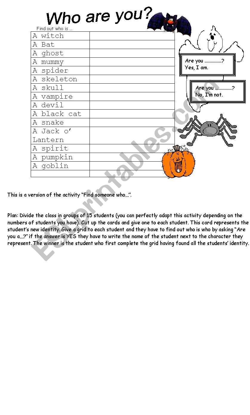 Yes, I am! worksheet