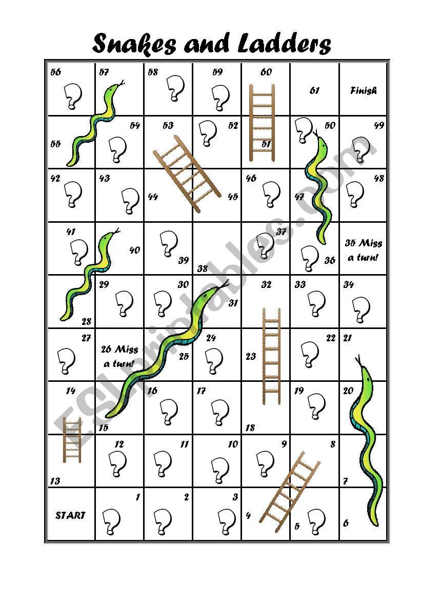 Snakes and Ladders for Beginners