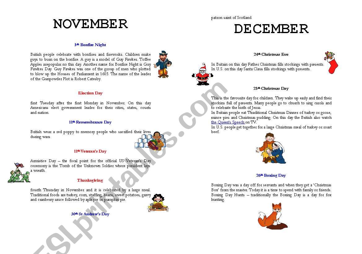calendar 6 worksheet