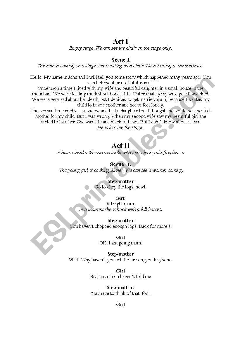 The Golden Girl worksheet