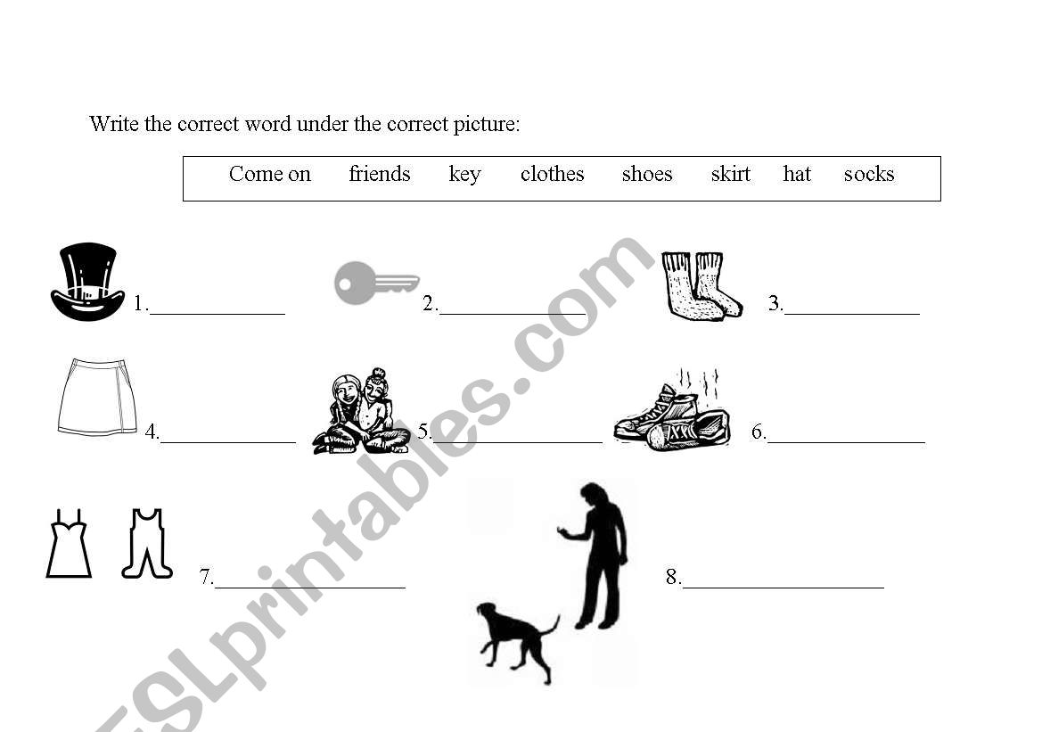 vocabulary juniors worksheet