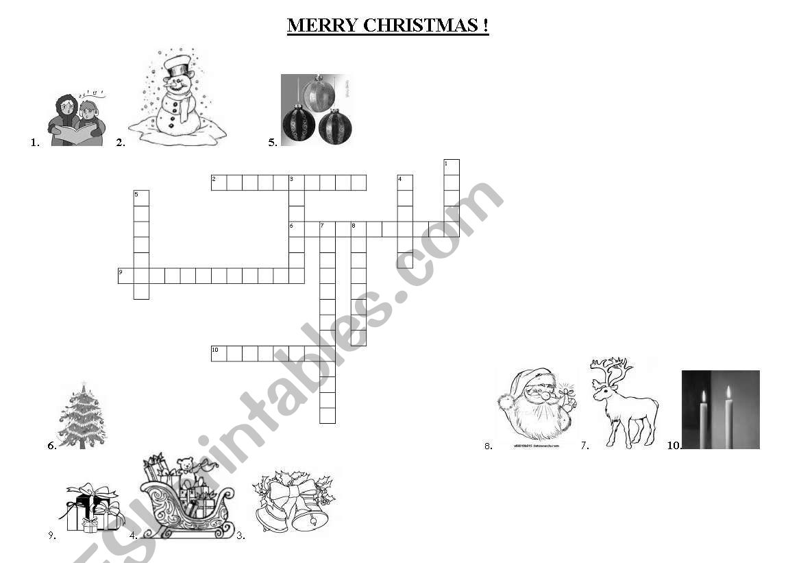 MERRY CHRISTMAS !! worksheet