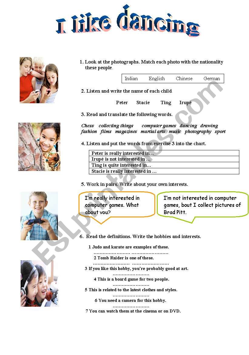 Present Simple worksheet worksheet