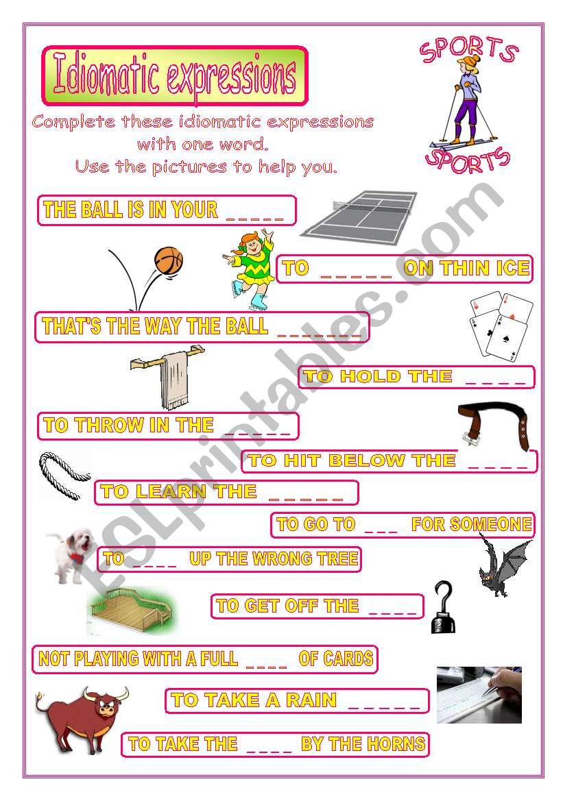 Knock knock-idioms and phrasal verbs with knock - ESL worksheet by joy2bill