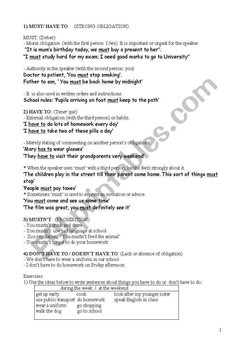 modal-verbs-obligation-prohibition-esl-worksheet-by-pilarmu-ozdom-nguez