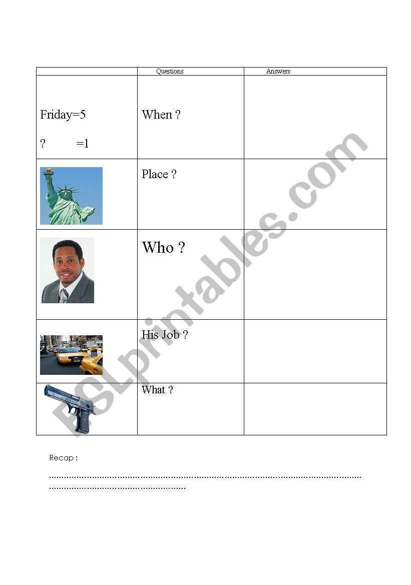 Murder stories part 2 worksheet