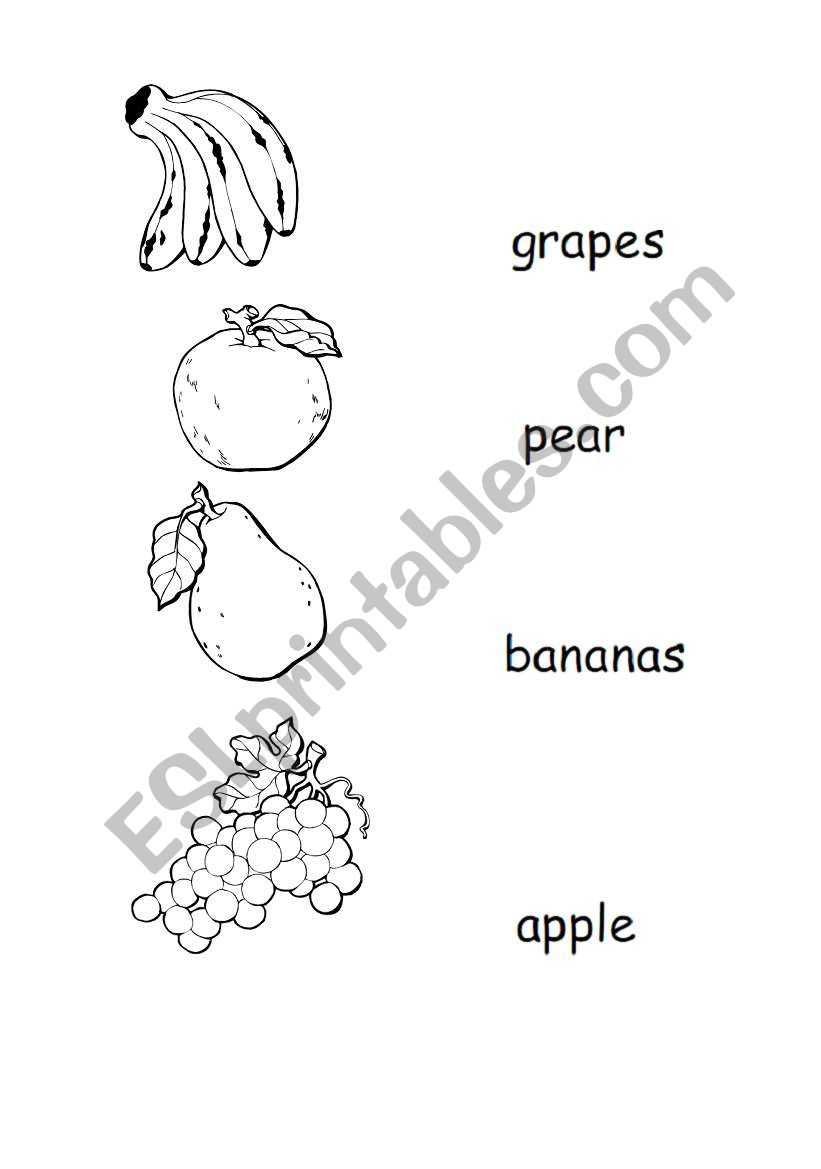 picture and word match worksheet