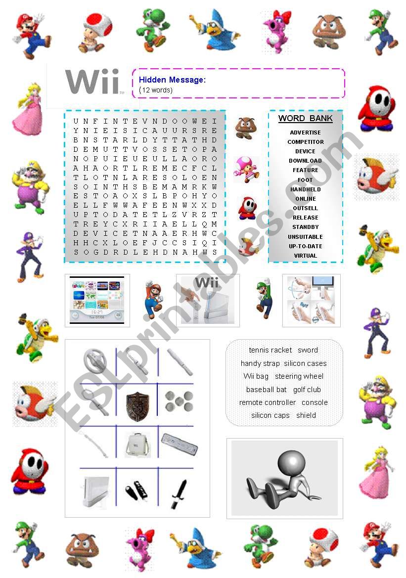 The Wii (Part 3/3):  Vocabulary