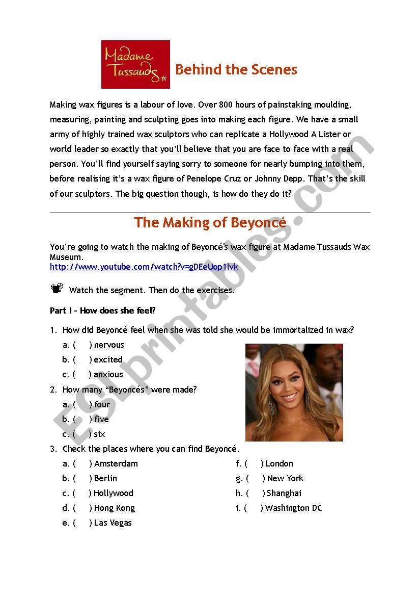 Behind the Scenes - The Making of Beyonc