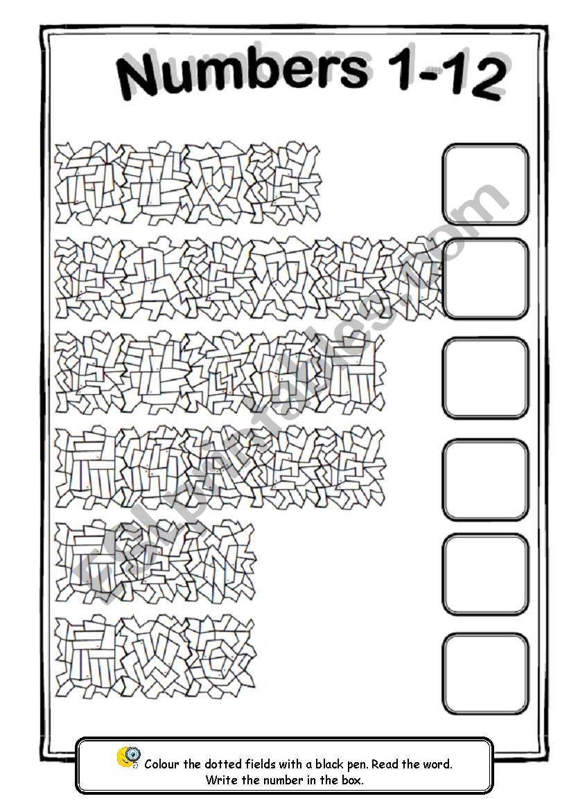 Find the hidden numbers. Hidden Words Worksheets. Numbers ESL Worksheets. Read * hidden numbers. The secret word is