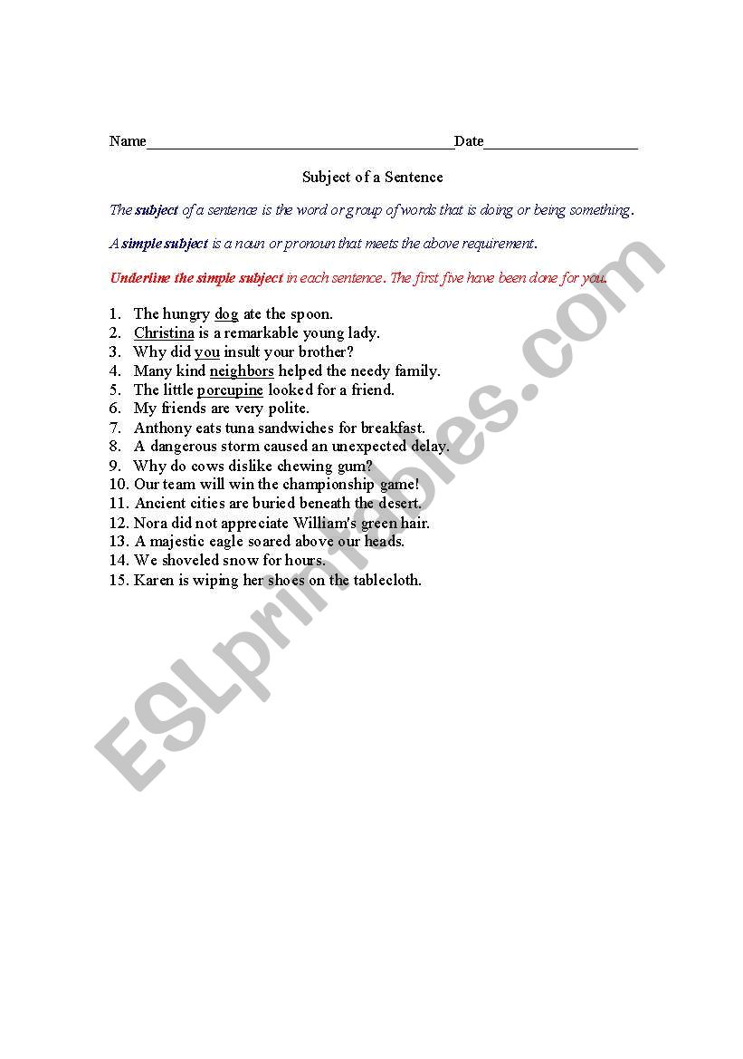 use of because & so worksheet