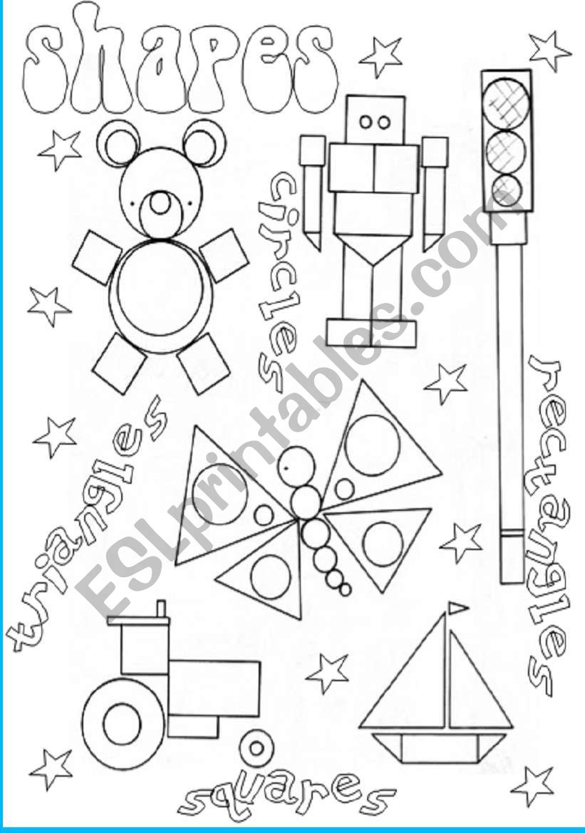 shapes worksheet