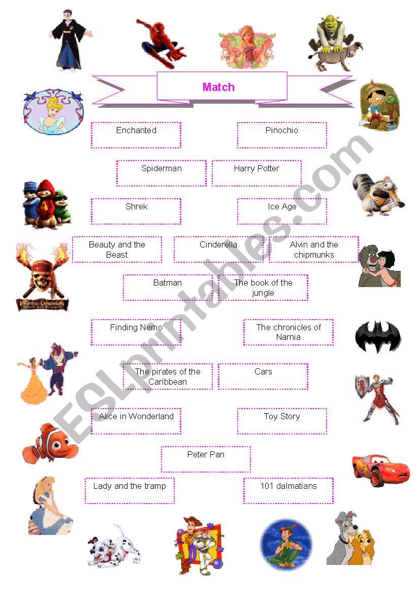 Movies worksheet