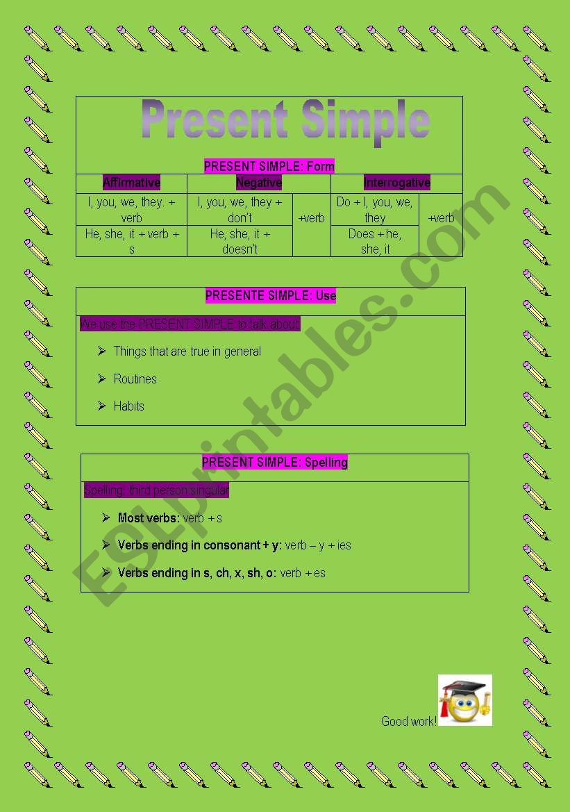 Present Simple worksheet