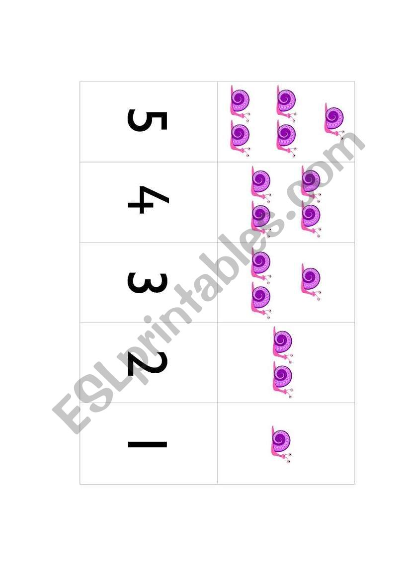 number pairs 1-10 worksheet