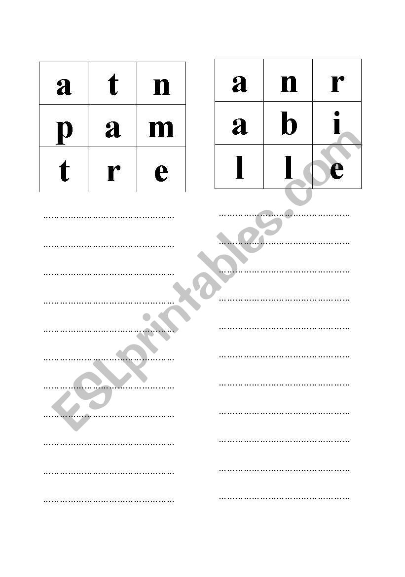 A range of challenges (literacy, maths and topic work)