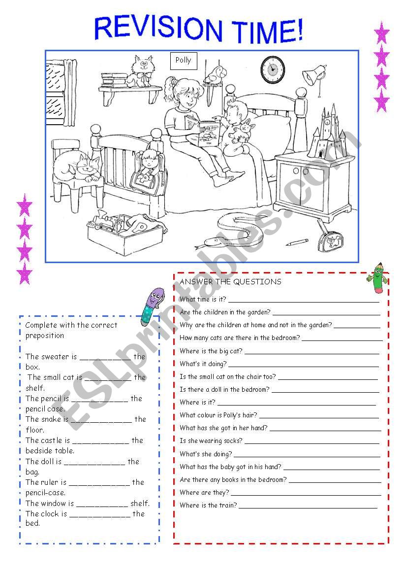 Test kids -  EDITABLE worksheet
